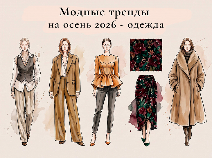 Модные тренды на осень 2026: одежда