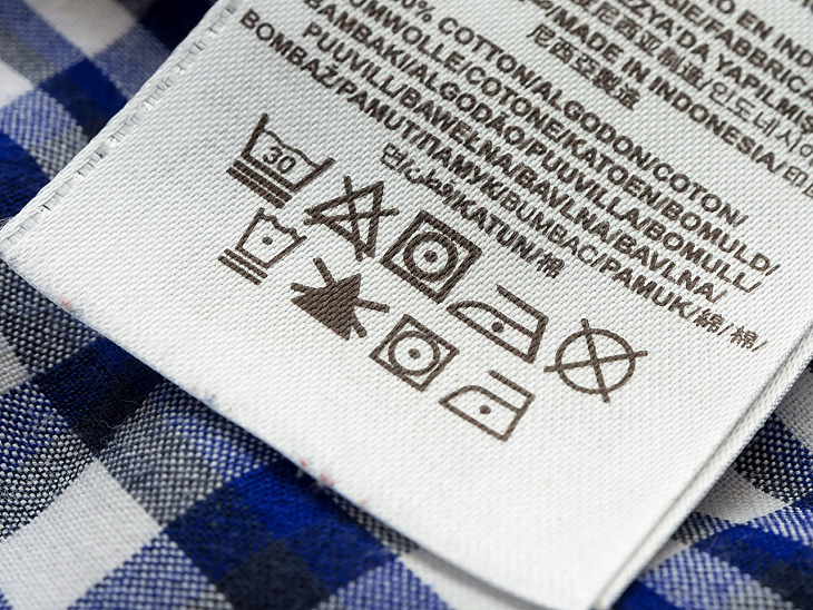Расшифровка знаков на ярлыках одежды